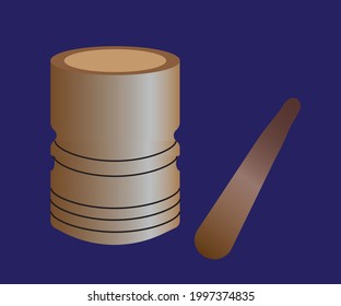 Black Granite Mortar And Pestle