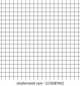 black graph checkered paper texture- vector illustration