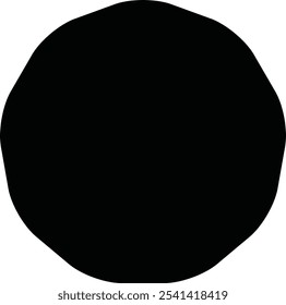 Elementos de design gráfico preto para decoração, Círculo, Quadrado e Oval Elementos, Formas para Adesivos