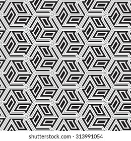 Black  graphic pattern abstract vector background. Modern stylish texture.