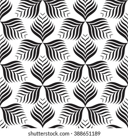 black graphic  pattern abstract vector background. Modern stylish texture.