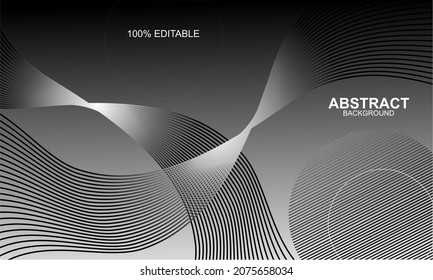 Fondo abstracto negro y gris con concepto moderno