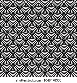 Black and gray abstract seamless