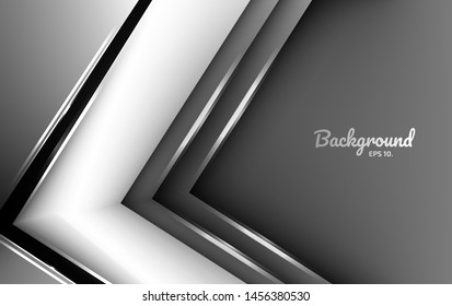 Black and gray abstract vector background images Modern geometric design concepts 