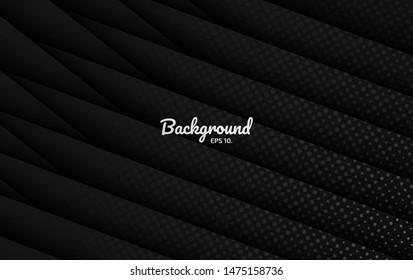 Black and gray abstract vector background images Modern geometric design concepts