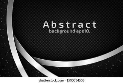 Black and gray abstract vector background images Modern geometric design concepts