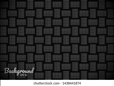 Black and gray background image Modern abstract concept Geometry eps10 vector


