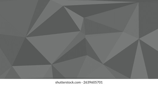 Black gray Background with Triangle Pattern vector