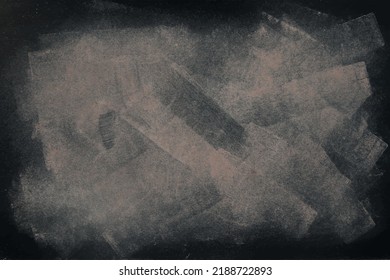 Black and gray brush on paper dark marble stone