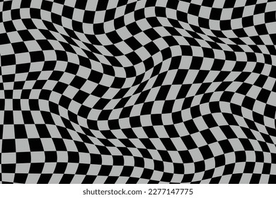 black and gray checkered pattern design for wallpaper, paper.