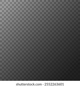 Black and gray checkered transparent background