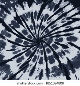 Black Gray color Tie Dye Background