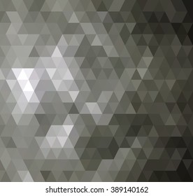 Black gray Diamond Low Poly Pattern