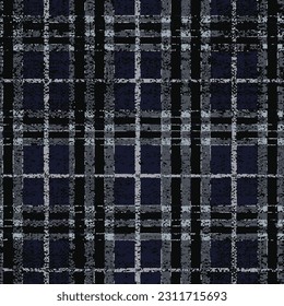 black gray fabric pattern texture background.Distressed overlay texture of rough surface, textile, woven fabric . Grunge background.