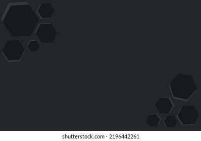 Black gray geometric background for design