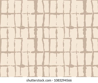 Black, Gray Kimono Texture Organic Seamless Vector Pattern. Vintage Boho Batik, Wabi Sabi, Tie Dye Fashion Hand Painted Geo Pattern Prints. Seamless Kimono Background, Japanese Ink Geo Pattern
