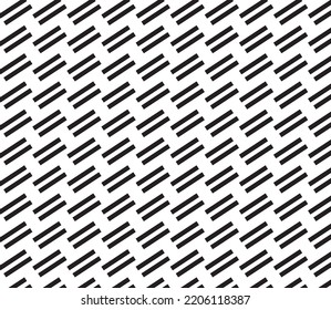 patrón abstracto de rayas cuadradas sin costura de color gris negro