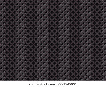 Black and gray seamless rubber wheel vector pattern