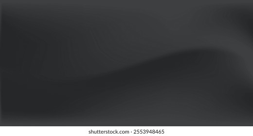 Black gray simple plain wall light , Noise intensive Holographic blend blurred smooth transitions tone. vector illustration.