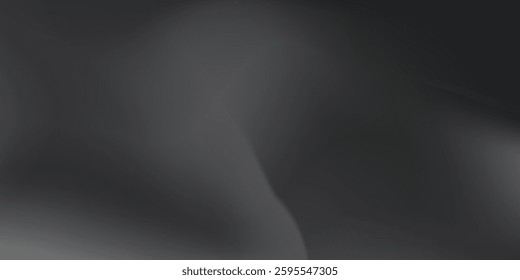 Black gray simple plain wall light , Noise intensive Holographic blend blurred smooth transitions tone empty presentation design