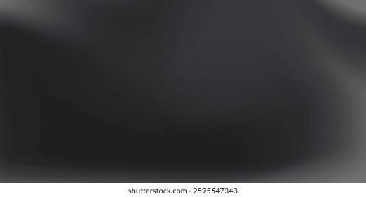 Black gray simple plain wall light , Noise intensive Holographic blend blurred smooth transitions tone empty presentation design