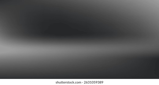 Luz de pared lisa simple gris negro, Intensivo en ruido Mezcla holográfica Tono de transiciones suaves borrosas Diseño de presentación vacía, futurista minimalista lujo moderno premium Movimiento único Página elegante
