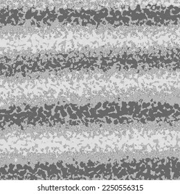 Black, gray, white abstract spots pattern on gray background. Texture pattern for napkins, fabric, shirts, dresses, bedding, blankets, tablecloths and other textiles. Template for ornament.