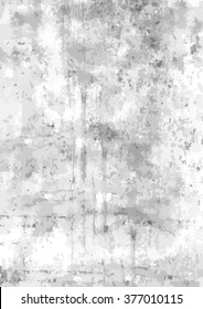 Black, gray and white grunge background in A4 dimensions - Eps10 vector graphic and illustration