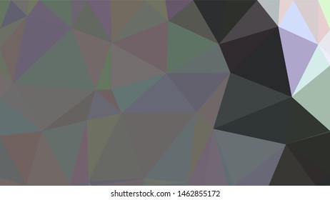 Black, gray and white modern gradient triangle background texture made out of triangles of  different sizes in vector art, to be used as background/texture for sites/posters (Low Poly texture)