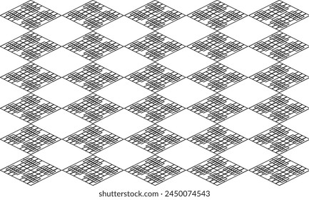 patrón inconsútil negro gris y blanco, cerca de Enlace, línea gris diamante abstracto geométrico patrón inconsútil en estilo oriental. fondo de Vector mínimo. Adorno gráfico simple. textura con diamantes, 