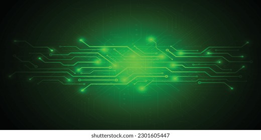 Black and green digital abstract background