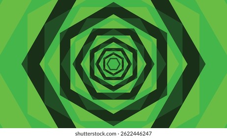 Black green model with baground geometry