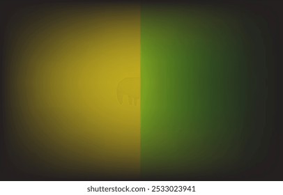 Black, green, orange gradient abstract background, design horizontal texture. It is a customizable file.