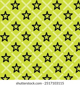 Black and green pattern design template eps 