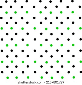 black green Polka Dot Fabric Abstract Pattern Background Vector