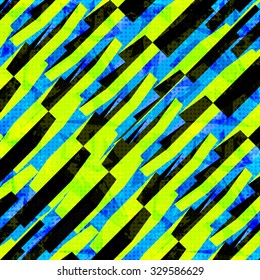 black and green polygons. geometric background. vector illustration.