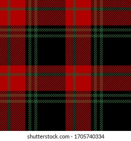 Black, Green and red tartan plaid Scottish seamless pattern.Christmas and New year concept.Texture from tartan,plaid, tablecloths,clothes,shirts,dresses,paper, bedding, blankets.