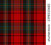 Black,  Green, Red and  White  Tartan  Plaid  Seamless Pattern Background. Flannel  Shirt Tartan Patterns. Trendy Tiles Vector Illustration for Wallpapers.
