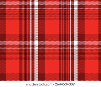 Black, Green, Red and White Tartan Plaid Seamless Pattern Background. Flannel Shirt Tartan Patterns.