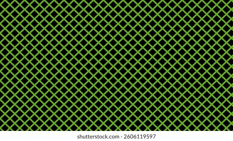 Black and green seamless pattern with geometric shapes. Plaid textured check vector background. 