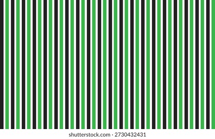 Fondo de patrón de rayas de Vertical negro y verde con acentos blancos abstractos