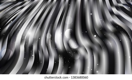 Black and Grey Abstract Background Vector
