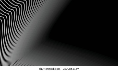 Black grey abstract background vector image for backdrop or presentation