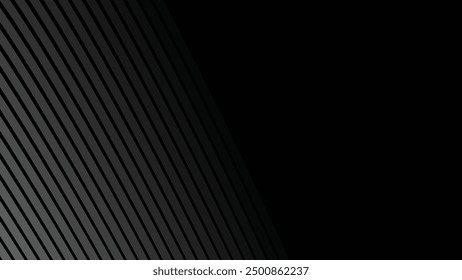 Black grey abstract background vector image for backdrop or presentation