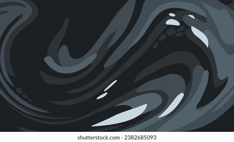 Schwarz-Grau-Abstraktes Vektorhintergrundbild