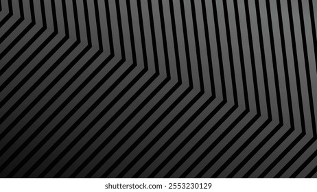 Black Grey abstract stripes line background for backdrop or presentation