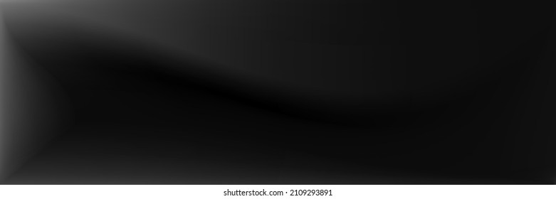 Black Grey Aluminium Horizontal Lines Backdrop. Natural Blurred Texture Illustration. Black and white Vibrant Wavy Gradient Mesh. Dark Monochromatic Wavy Gradient Mesh. Blank Water Blurred Background.