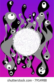Black and grey around border