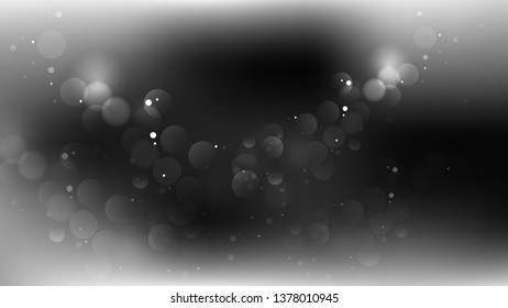 Black and Grey Blurred Lights Background