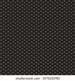 Black and Grey Crescent Textile Pattern